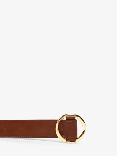 Ceinture Femme Amiva Cuir Pieces Marron amiva 17166641 vue secondaire 1