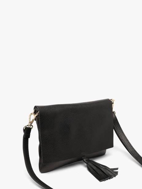 Sac Bandoulière Caviar Cuir Milano Noir caviar CA22112O vue secondaire 1