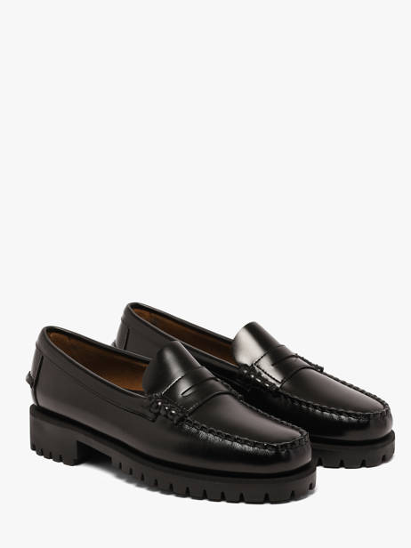 Slippers In Leather Sebago Black women 7002IJ0 other view 1
