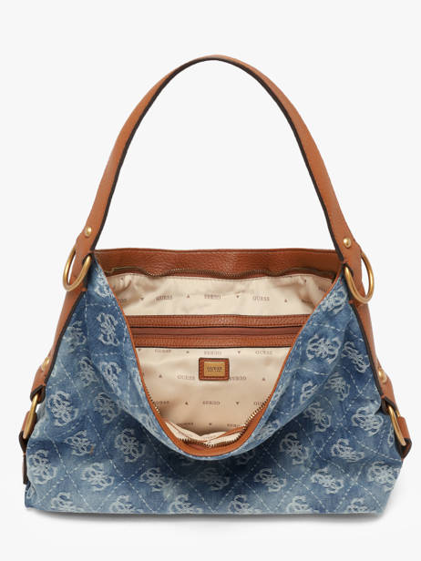 Sac Porté épaule Camden Coton Guess Bleu camden DB930818 vue secondaire 3