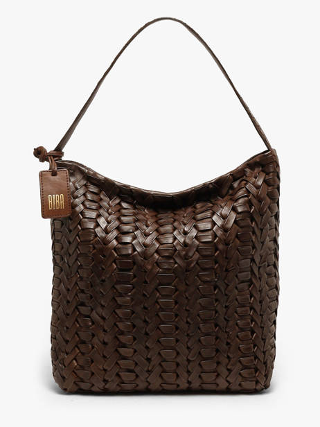Sac Porté épaule Heritage Cuir Biba Marron heritage ELK1L