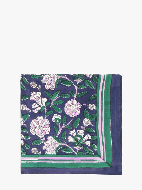 Petit Foulard Carthage 50x50 Byzantine Multicolore foulard CAR vue secondaire 1