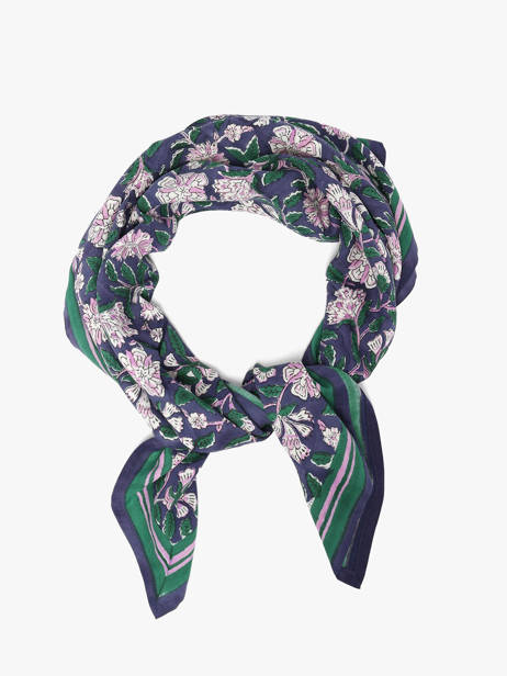 Grand Foulard Carthage 100x100 Byzantine Multicolore foulard CAR