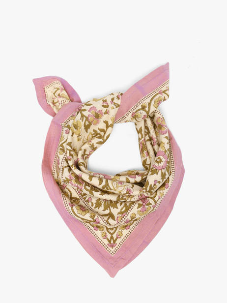 Petit Foulard Calypso 50x50 Byzantine Rose foulard CAL