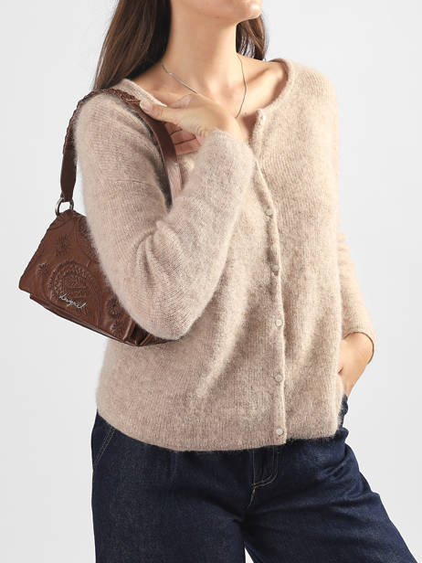 Shoulder Bag Sirocco Desigual Brown sirocco 26WAXPAB other view 1
