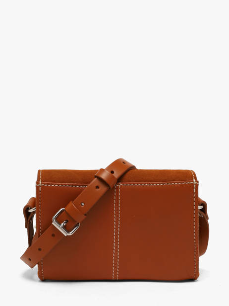 Sac Bandoulière La Suite Cuir Paul marius Orange la suite MINISUI vue secondaire 3