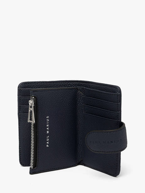 Wallet Leather Paul marius Blue la suite VALENSUI other view 1