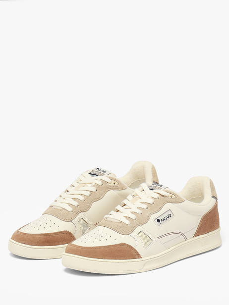 Sneakers In Leather Faguo Beige men 25CG3208 other view 1