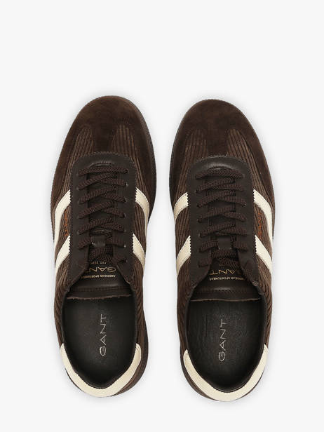 Sneakers In Leather Gant Brown men 33638375 other view 3