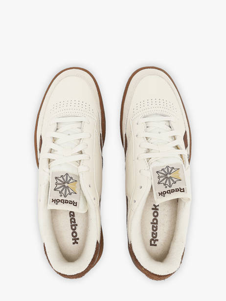 Sneakers In Leather Reebok White men 278993 other view 3