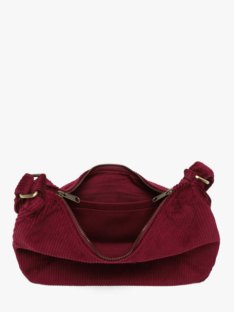 Velvet Rosa Crossbody Bag Hindbag Red velours V other view 2