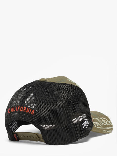 Casquette Von dutch Noir accessoires CAFE12 vue secondaire 2