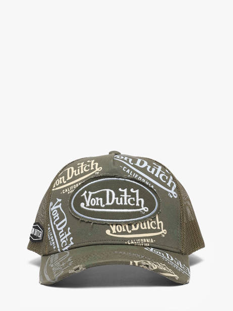 Casquette Von dutch Vert accessoires CAFE14