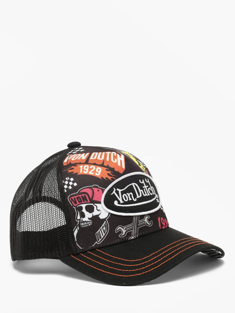 Casquette Von dutch Noir accessoires SUBL19 vue secondaire 1