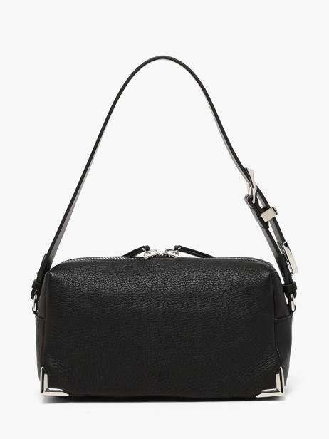 Sac Bandoulière Bauletto Cuir Pinko Noir love bag soft 6761A3CX vue secondaire 5