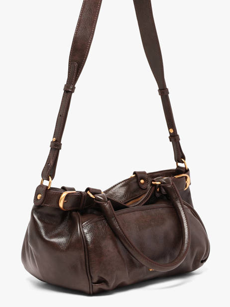 Handbag Lune Leather Vanessa bruno Brown lune 7V40920 other view 1