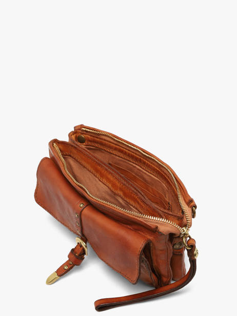 Shoulder Bag Kura Leather Campomaggi Brown kura 34070ND other view 4