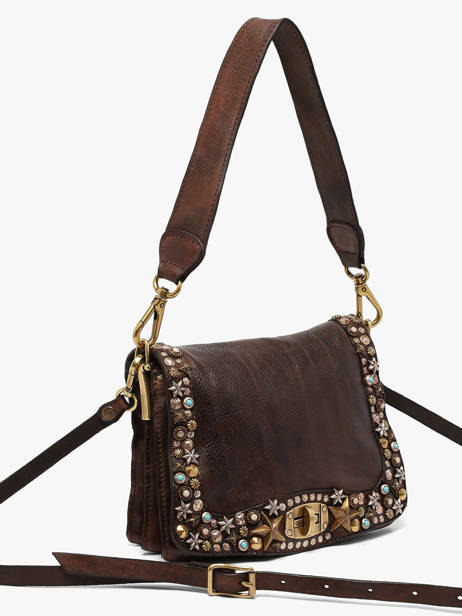 Shoulder Bag Poppi Leather Campomaggi Brown poppi 38610ND other view 2