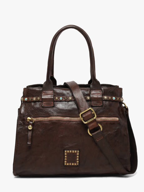 Handbag Poppi Leather Campomaggi Brown poppi 41020ND other view 5