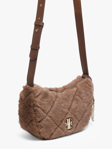 Sac Bandoulière Polly Laurent david Marron ld bags 114 vue secondaire 1