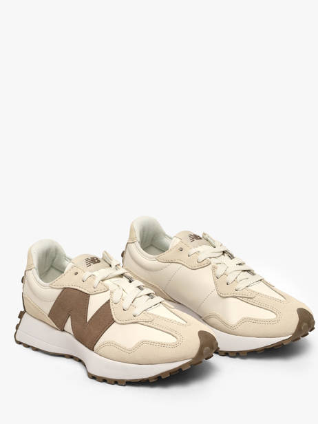 Sneakers In Leather New balance Beige women W327SUC other view 1