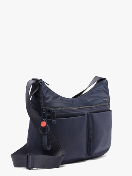 Shoulder Bag Alex In Recycled Polyester Hedgren Blue inner city upgrade HIC437 other view 1