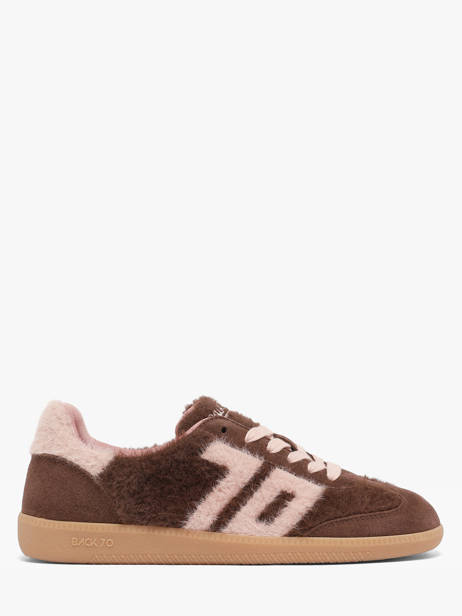 Sneakers In Leather Back 70 Brown women 7