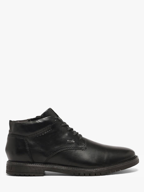 Boots In Leather Bugatti Black men 3318373E