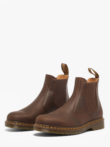 Chelsea Boots In Leather Dr martens Brown men 27486201 other view 1