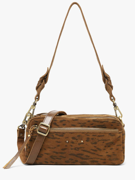 Sac Bandoulière Vintage Mila louise Brown vintage 3920PA1