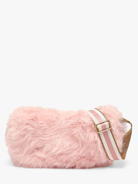 Shoulder Bag Doudou Le voyage en panier Pink doudou AHP359 other view 3