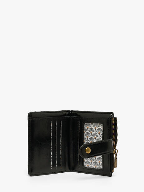 Coin Purse With Card Holder Mandoline Black london 563 other view 1