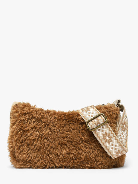 Shoulder Bag Winter Le voyage en panier Brown winter AHP323 other view 3