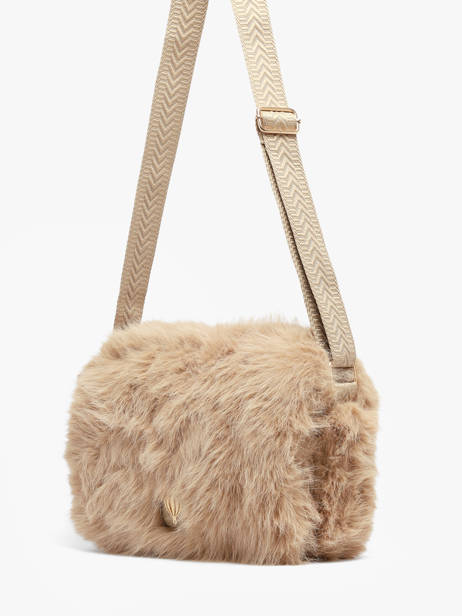 Shoulder Bag Doudou Le voyage en panier Beige doudou AHP311 other view 1