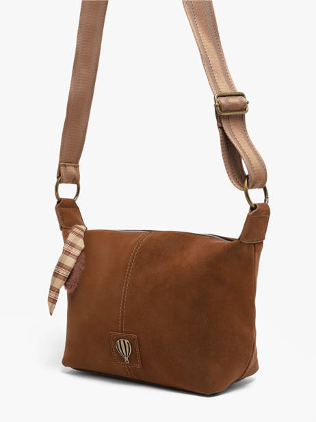 Shoulder Bag City Le voyage en panier Brown city AHP333 other view 1