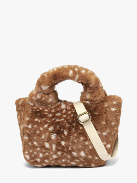 Satchel Faon Hindbag Brown faon FN other view 4