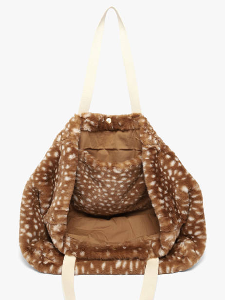 Shoulder Bag Faon Hindbag Brown faon FN other view 3