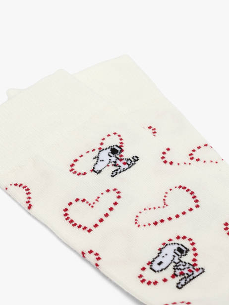 Socks Besnoopy Besocks Beige socks women H other view 1