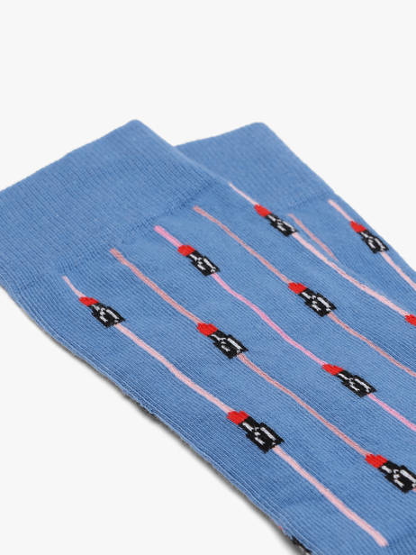 Socks Beemilyinparis Besocks Blue socks women LI other view 1