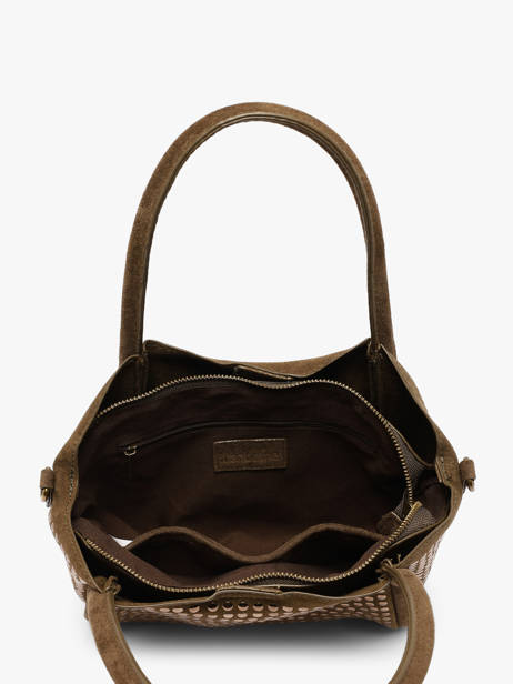 Sac Porté Main Studs Mandoline Vert studs 6732 vue secondaire 2