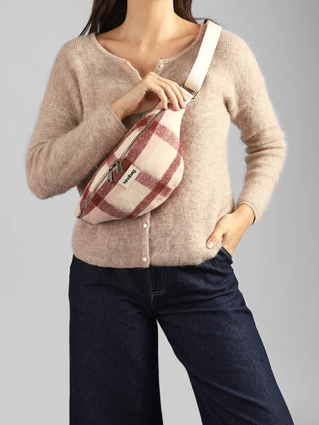 Sac Banane Hindbag Rose tartan TA vue secondaire 1