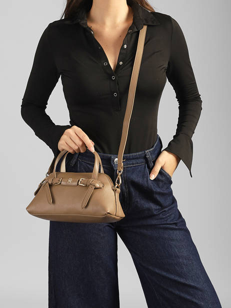 Shoulder Bag Th Buckle Polyurethane Tommy hilfiger Beige th buckle AW19034 other view 1