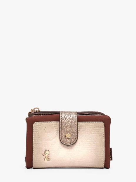 Portefeuille Anekke Beige blossom 43719912 vue secondaire 2