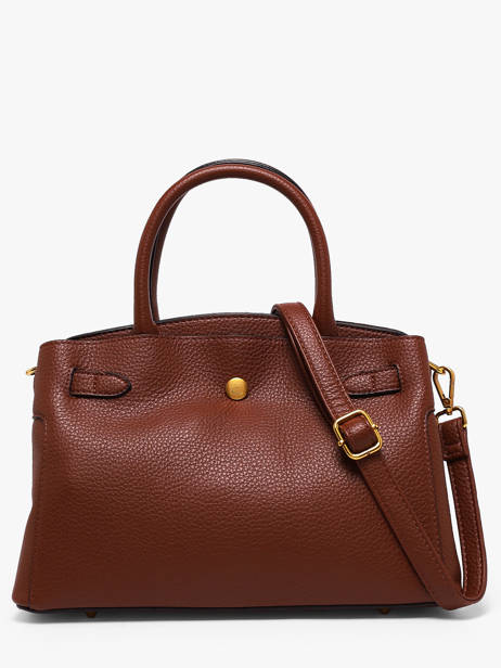 Sac Porté Main Azelie Ii Ted lapidus Marron azelie ii TLXF5652 vue secondaire 3