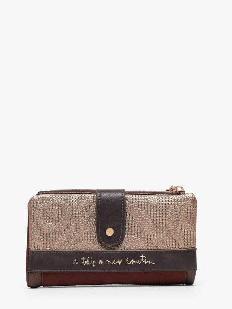 Portefeuille Anekke Beige blossom 43719907 vue secondaire 2