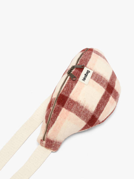 Sac Banane Hindbag Rose tartan TA vue secondaire 2
