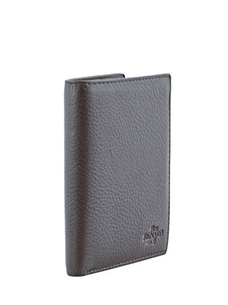 Portefeuille Foulonne Cuir Yves renard Marron foulonne 23425 vue secondaire 1
