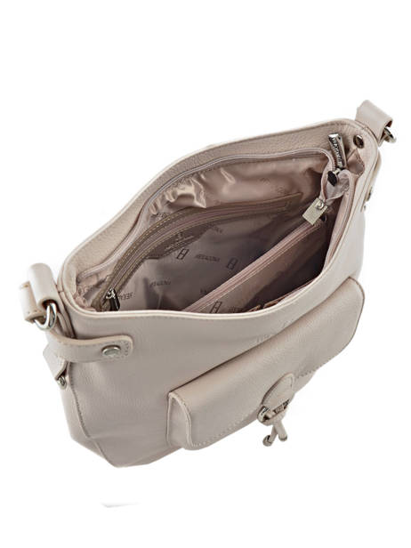 Shoulder Bag Confort Leather Hexagona Beige confort 465005 other view 3