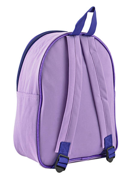 Backpack Soy luna purple line 3LUNA other view 3