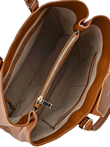 Shopping Bag Les Marquises Leather Nathan baume Brown les marquises N1720104 other view 4